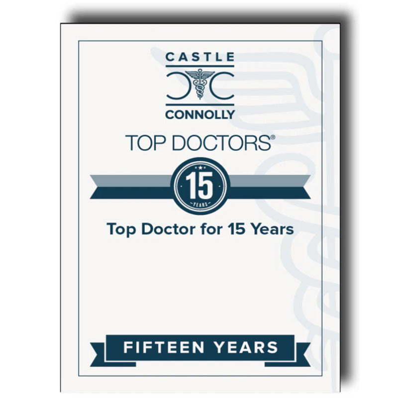 15 Year Anniversary - Top Doctors - Logo for Website