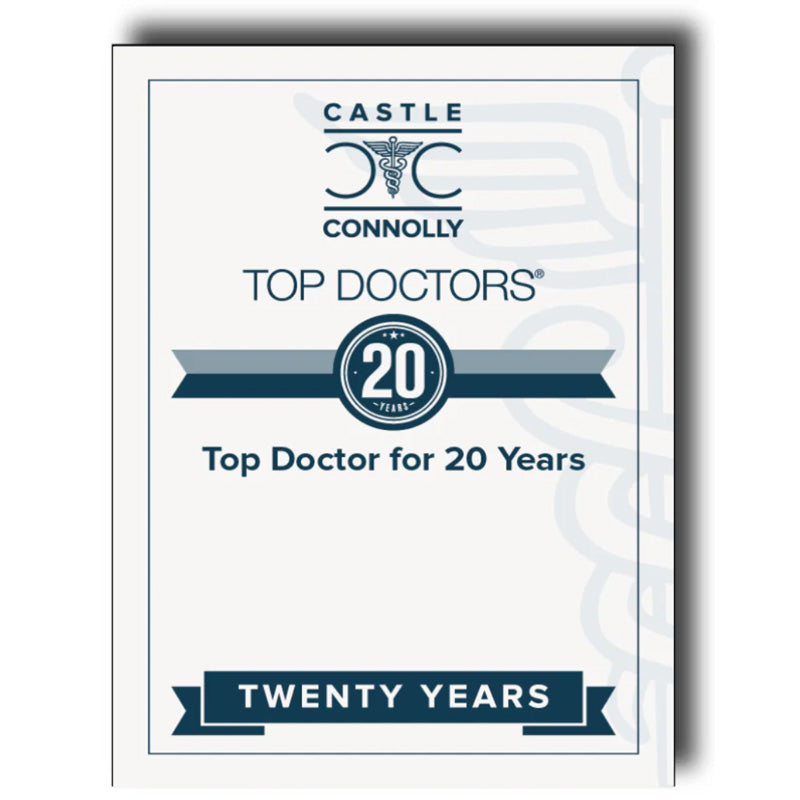 20 Year Anniversary - Top Doctors - Logo for Website