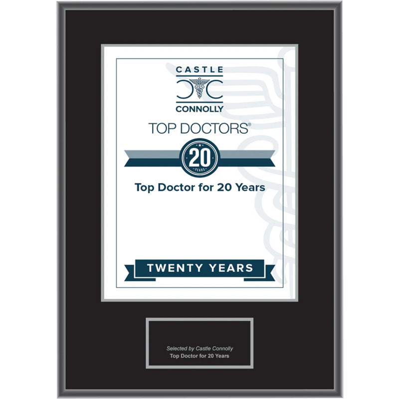 20 Year Anniversary - Top Doctors - Logo for Website