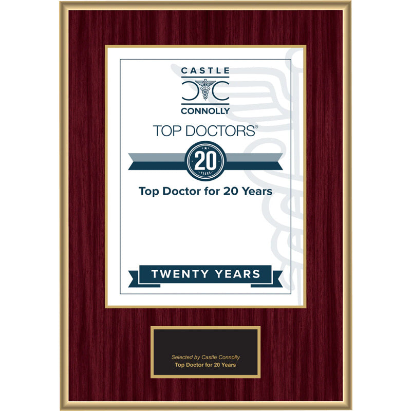 20 Year Anniversary - Top Doctors - Logo for Website