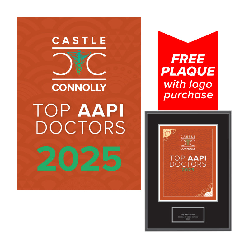 2025 Top AAPI Doctors - Logo for Social, Email & Website