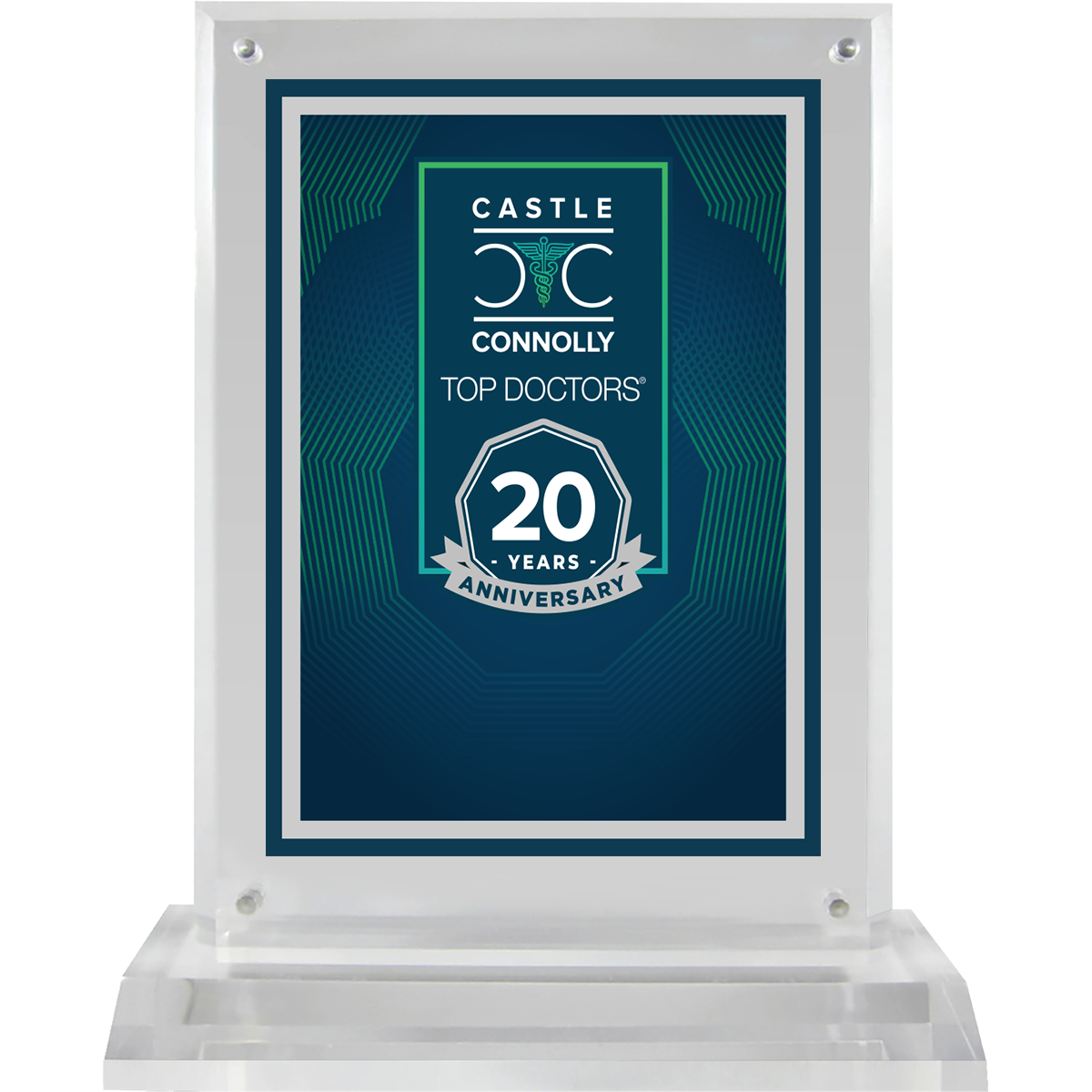 20 Year Anniversary - Top Doctors - Logo With Free Plaque