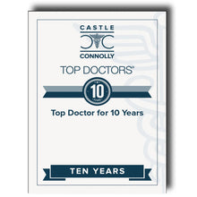 Load image into Gallery viewer, 10 Year Anniversary - Top Doctors - Plaque
