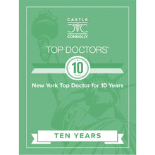 Load image into Gallery viewer, 10 Year Anniversary - Top Doctors - New York - Plaque
