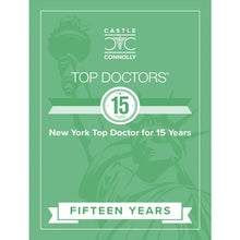 Load image into Gallery viewer, 15 Year Anniversary - Top Doctors - New York - Plaque
