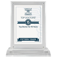 Load image into Gallery viewer, 15 Year Anniversary - Top Doctors - Plaque
