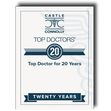 Load image into Gallery viewer, 20 Year Anniversary - Top Doctors - Plaque
