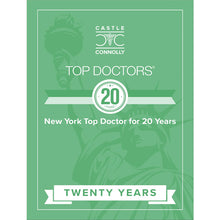 Load image into Gallery viewer, 20 Year Anniversary - Top Doctors - New York - Plaque
