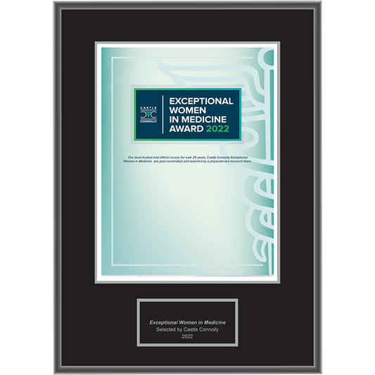2022 Exceptional Women in Medicine - Plaque