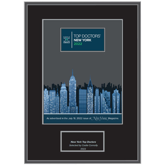 2022 Regional - New York Magazine - Plaque
