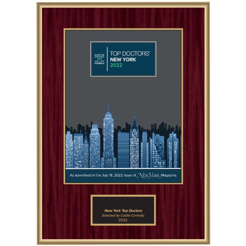 2022 Regional - New York Magazine - Plaque
