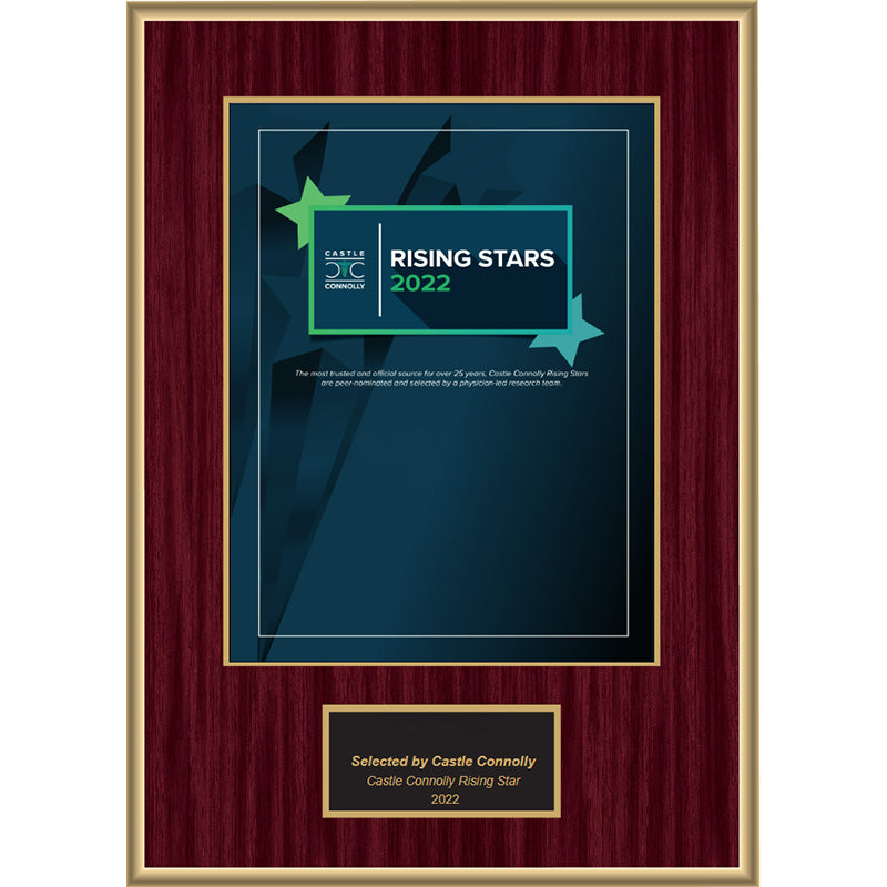 2022 Rising Stars - Plaque