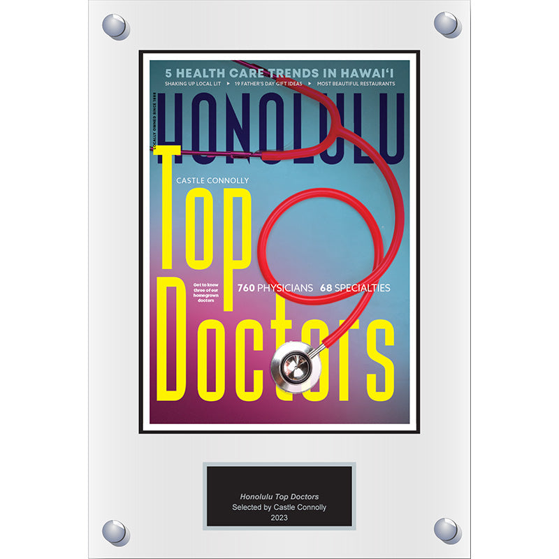 2023 Regional - Honolulu Magazine - Plaque