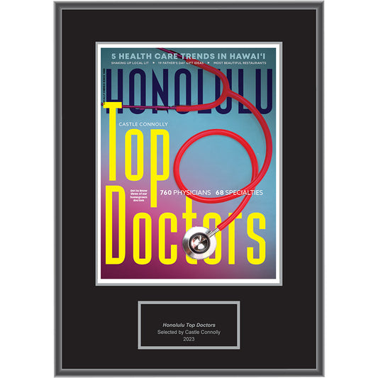2023 Regional - Honolulu Magazine - Plaque