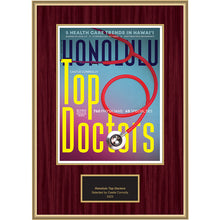 Load image into Gallery viewer, 2023 Regional - Honolulu Magazine - Plaque
