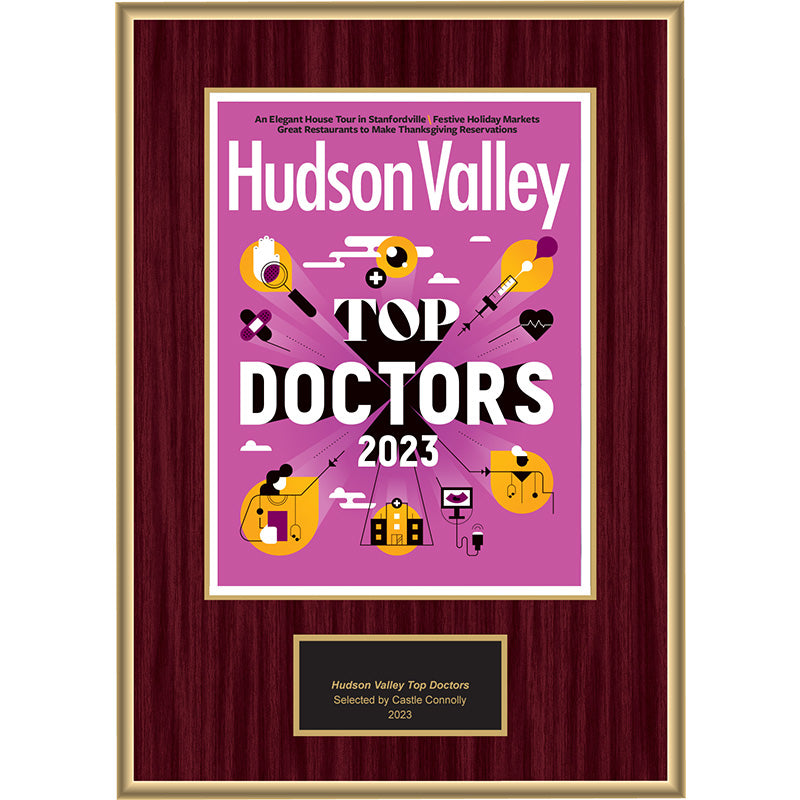 2023 Regional - Hudson Valley Magazine - Plaque