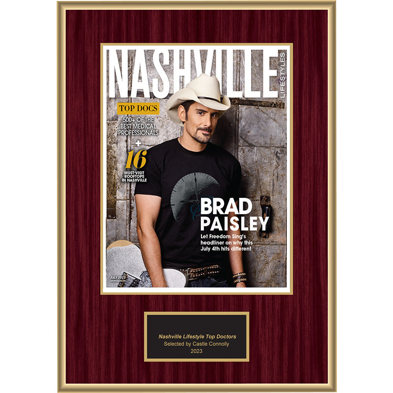 2023 Regional - Nashville Lifestyles - Plaque
