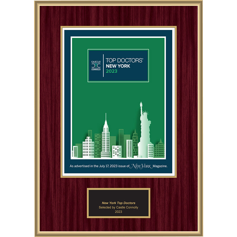 2023 Regional - New York Magazine - Plaque