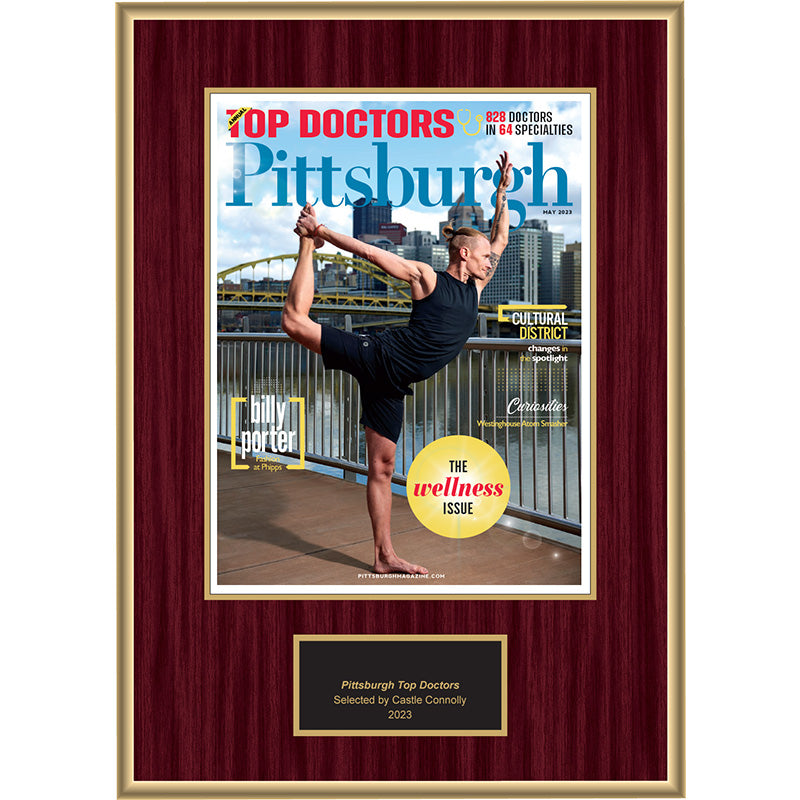 2023 Regional - Pittsburgh Magazine - Plaque