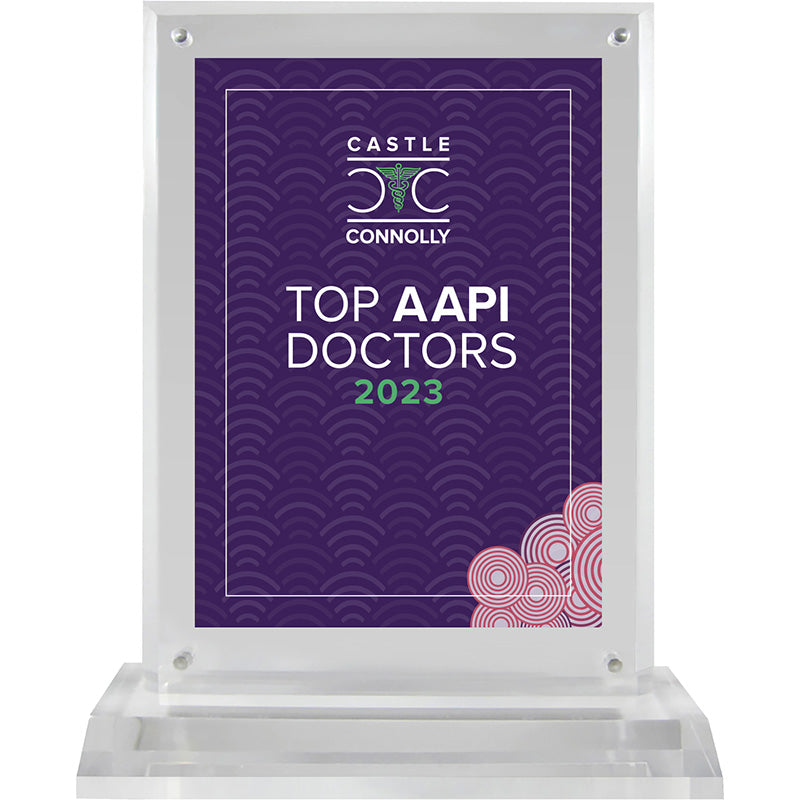 2023 Top AAPI Doctors - Plaque
