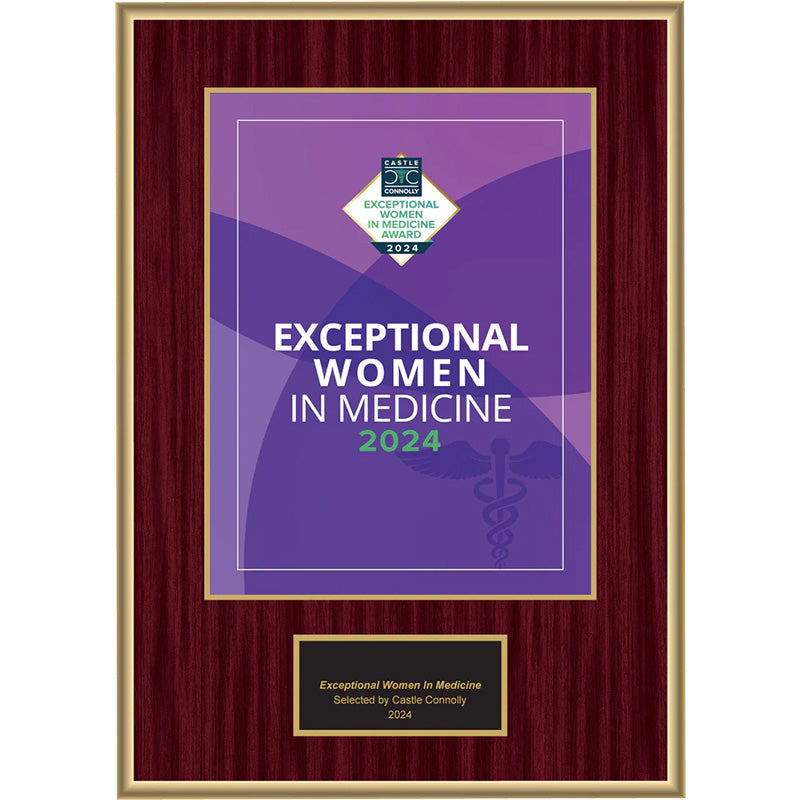 2024 Exceptional Women in Medicine - Plaque