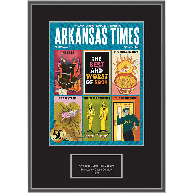 2024 Regional - Arkansas Times - Plaque