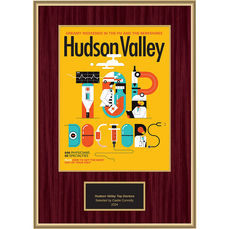2024 Regional - Hudson Valley Magazine - Plaque