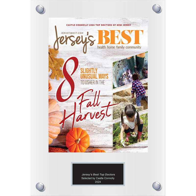 2024 Regional - Jersey's Best - Top Doctors - Plaque