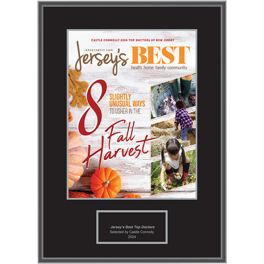 2024 Regional - Jersey's Best - Top Doctors - Plaque