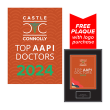 Load image into Gallery viewer, 2024 Top AAPI Doctors - Logo for Social, Email &amp; Website
