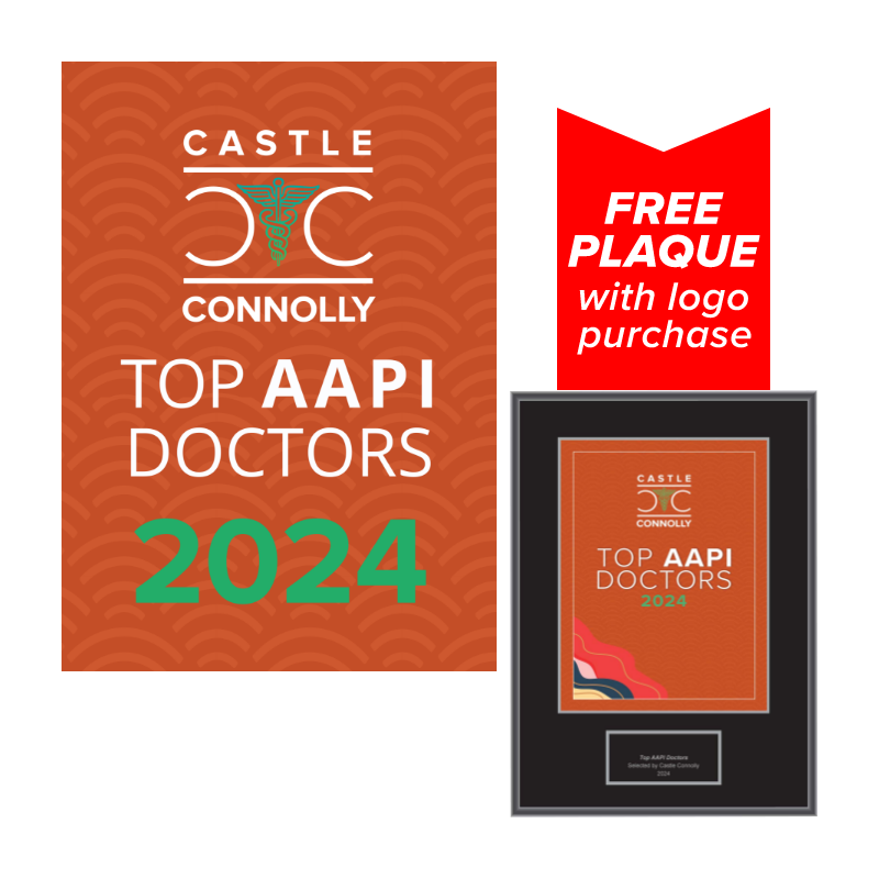 2024 Top AAPI Doctors - Logo for Social, Email & Website