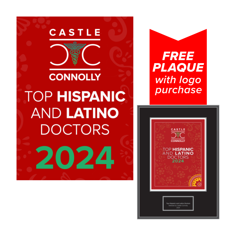 2024 Top Hispanic & Latino Doctors - Logo for Print