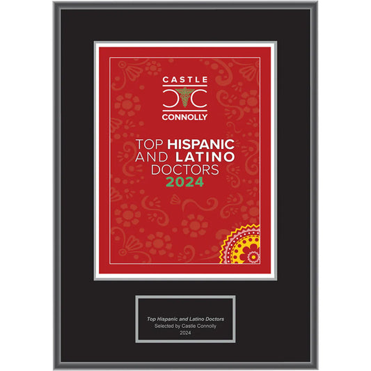2024 Top Hispanic & Latino Doctors - Plaque