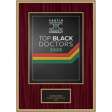 Load image into Gallery viewer, 2025 Top Black Doctors - Plaque
