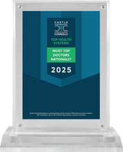 Load image into Gallery viewer, 2025 Accolades - Top Health Systems - Plaque
