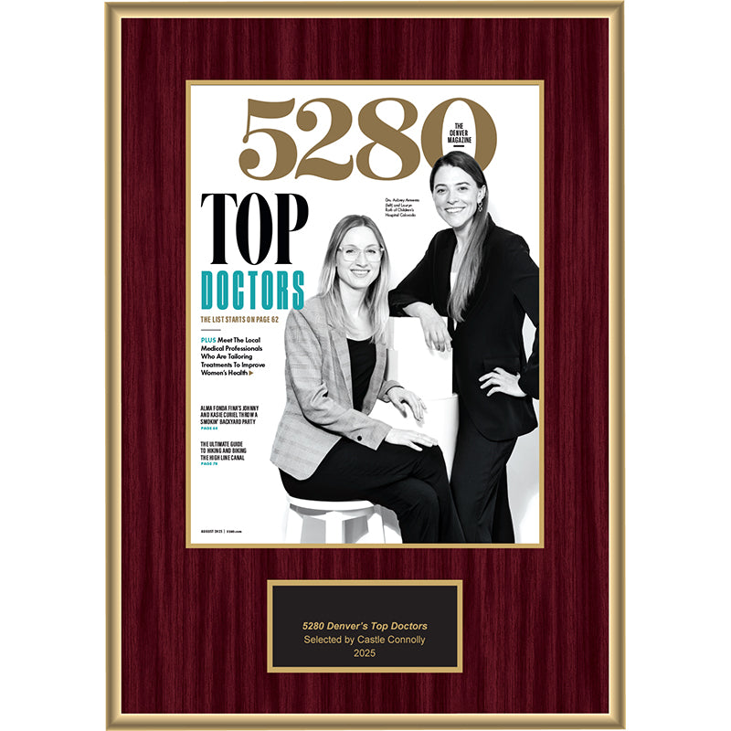 2025 Regional - 5280 Magazine - Plaque