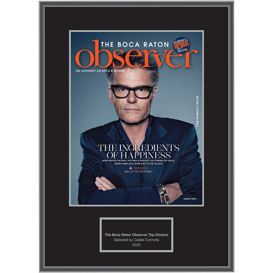2025 Regional - Boca Raton Observer - Plaque