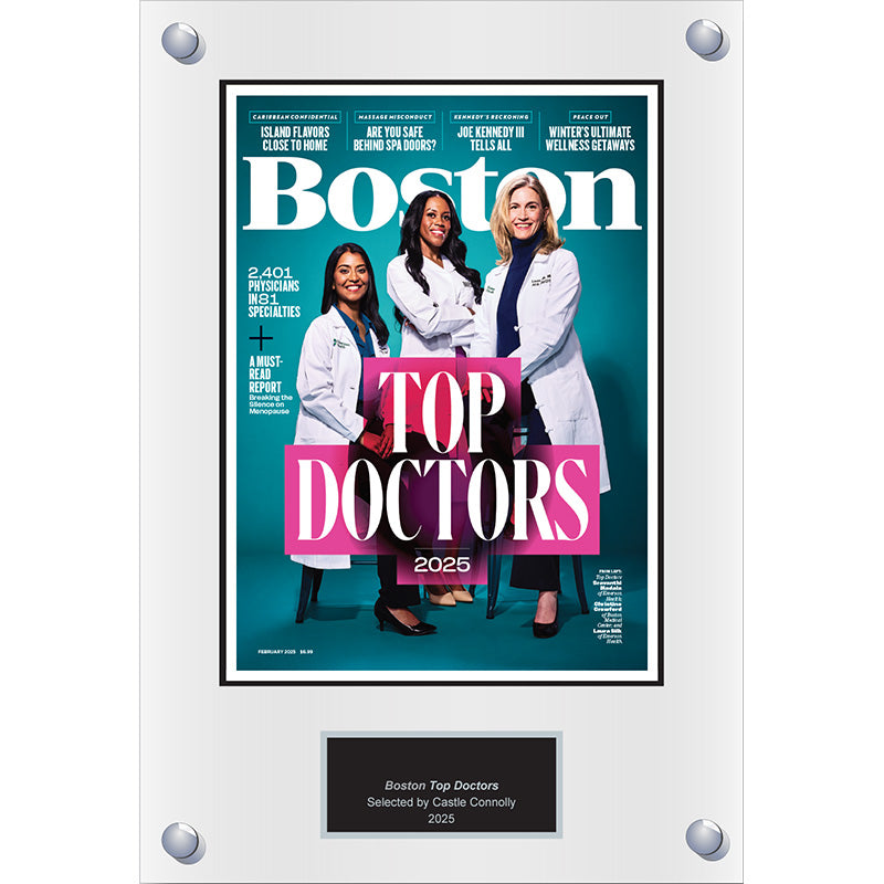 2025 Regional - Boston Magazine - Plaque