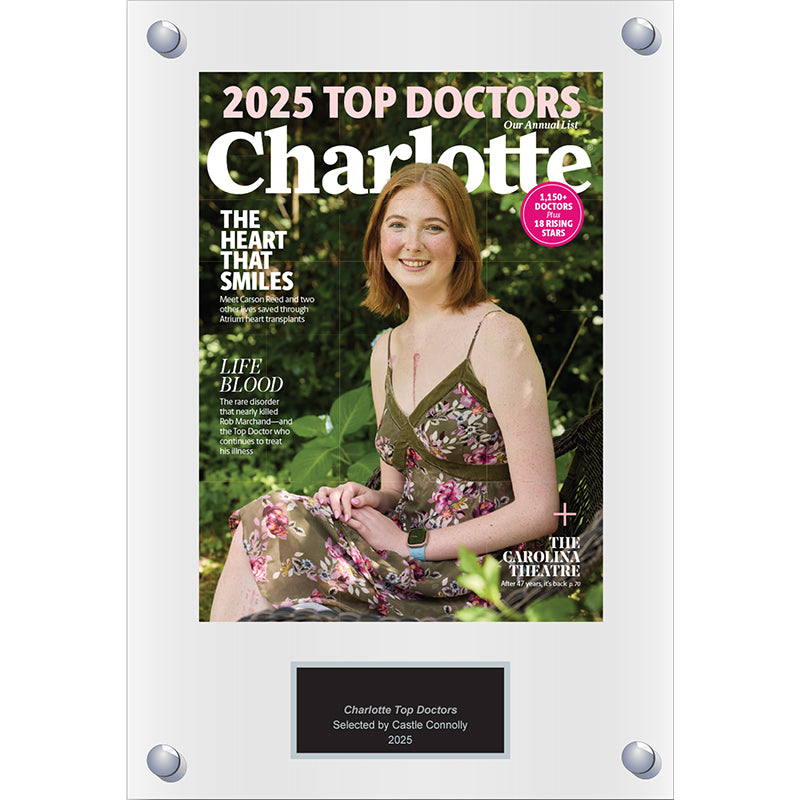 2025 Regional - Charlotte Magazine - Plaque