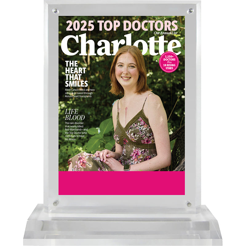 2025 Regional - Charlotte Magazine - Plaque