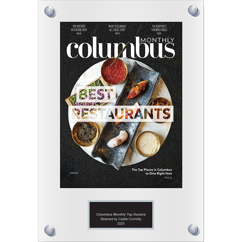2025 Regional - Columbus Monthly - Plaque