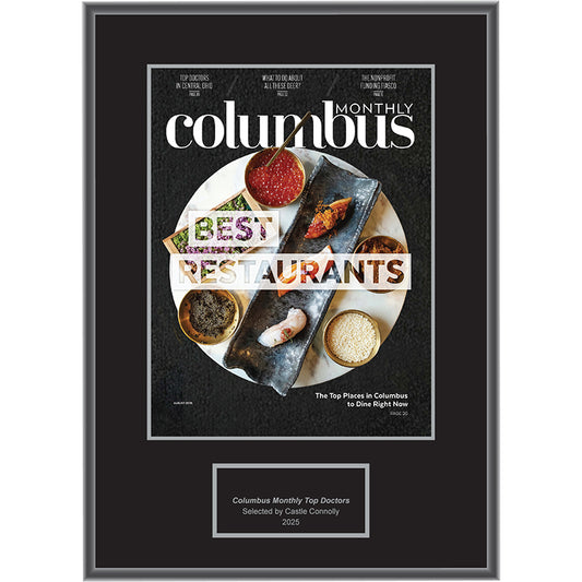 2025 Regional - Columbus Monthly - Plaque