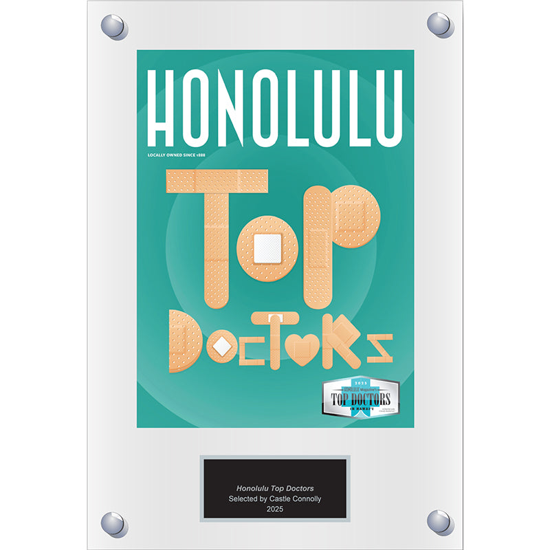 2025 Regional – Honolulu  Magazine - Plaque