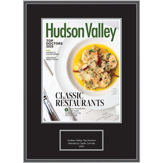 2025 Regional - Hudson Valley Magazine - Plaque
