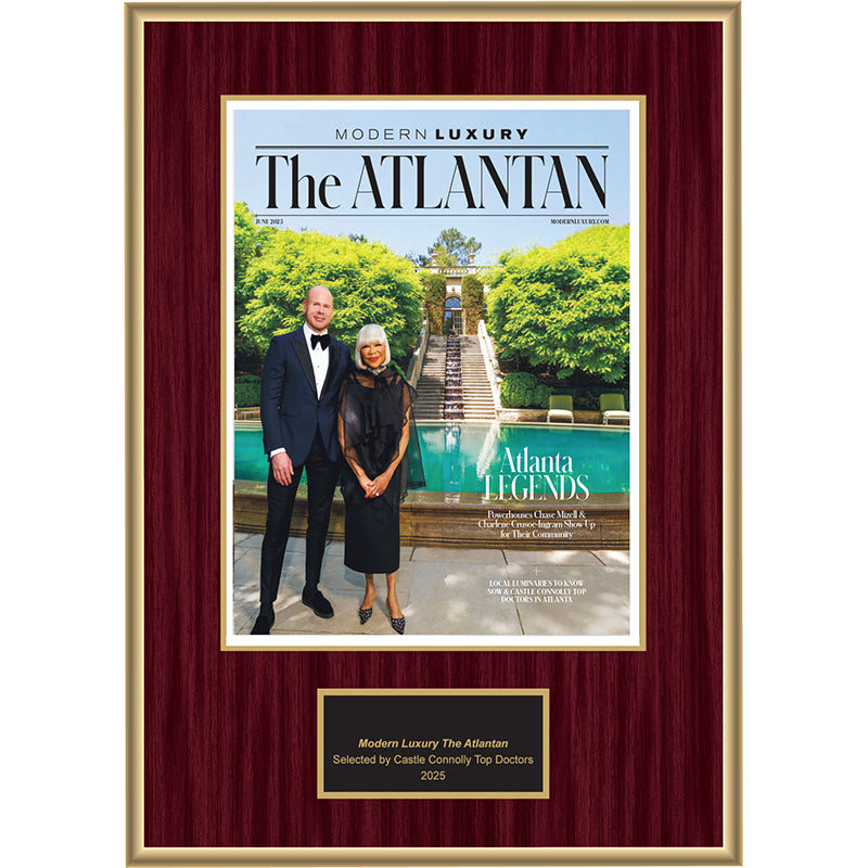 2025 Regional - Modern Luxury Atlantan - Plaque