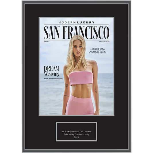 2025 Regional - Modern Luxury San Francisco - Plaque