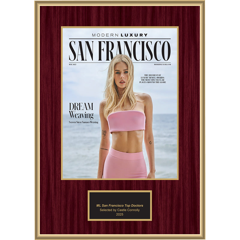 2025 Regional - Modern Luxury San Francisco - Plaque