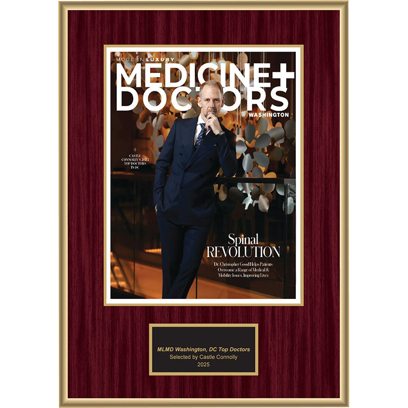 2025 Regional - Modern Luxury Washington - Plaque
