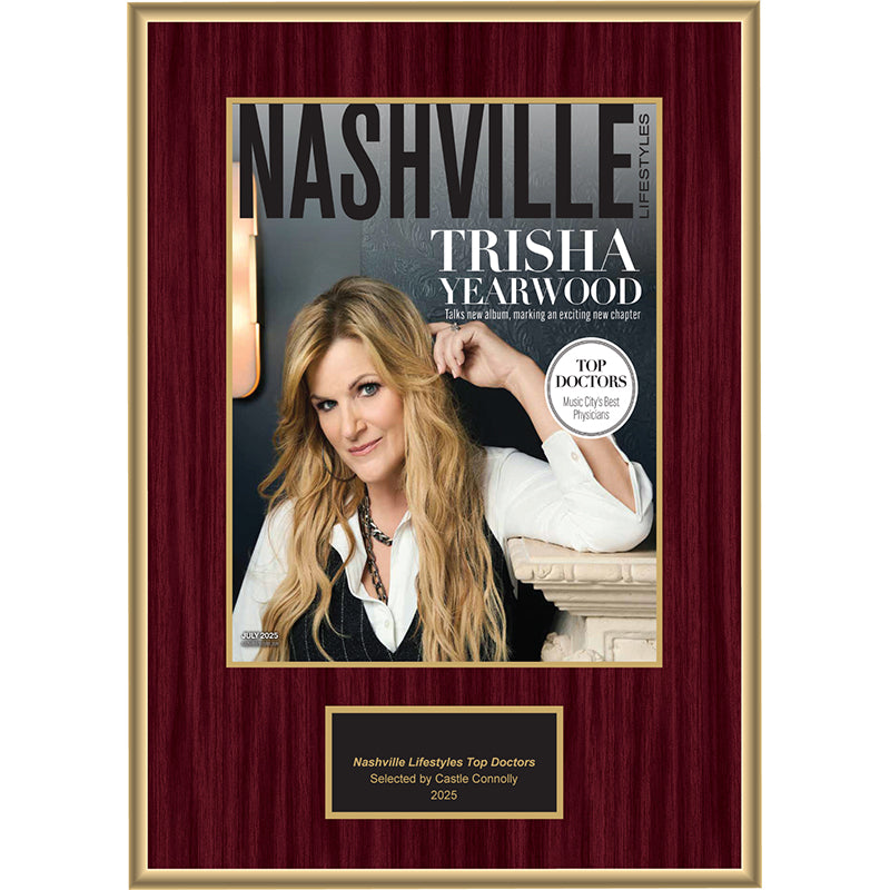 2025 Regional - Nashville Lifestyles - Plaque