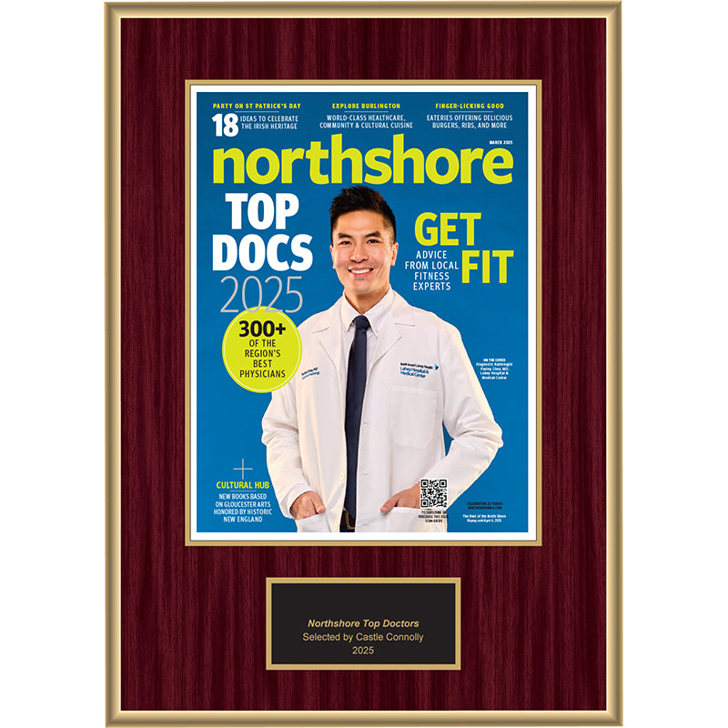 2025 Regional - Northshore Magazine - Plaque